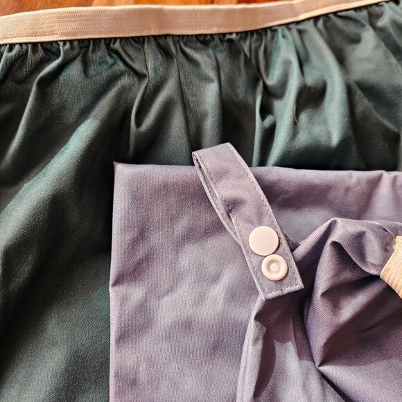 Nora's Nursery Waterproof Pail Liner Cloth Diapers Reusable Washable Garbage Can - Picture 4 of 6